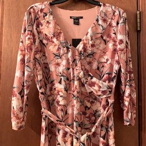 Faux Wrap Maxi Dress